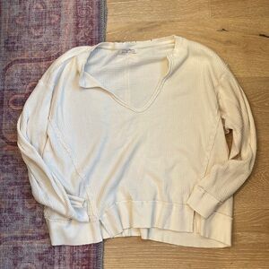 Free people long sleeve shirt